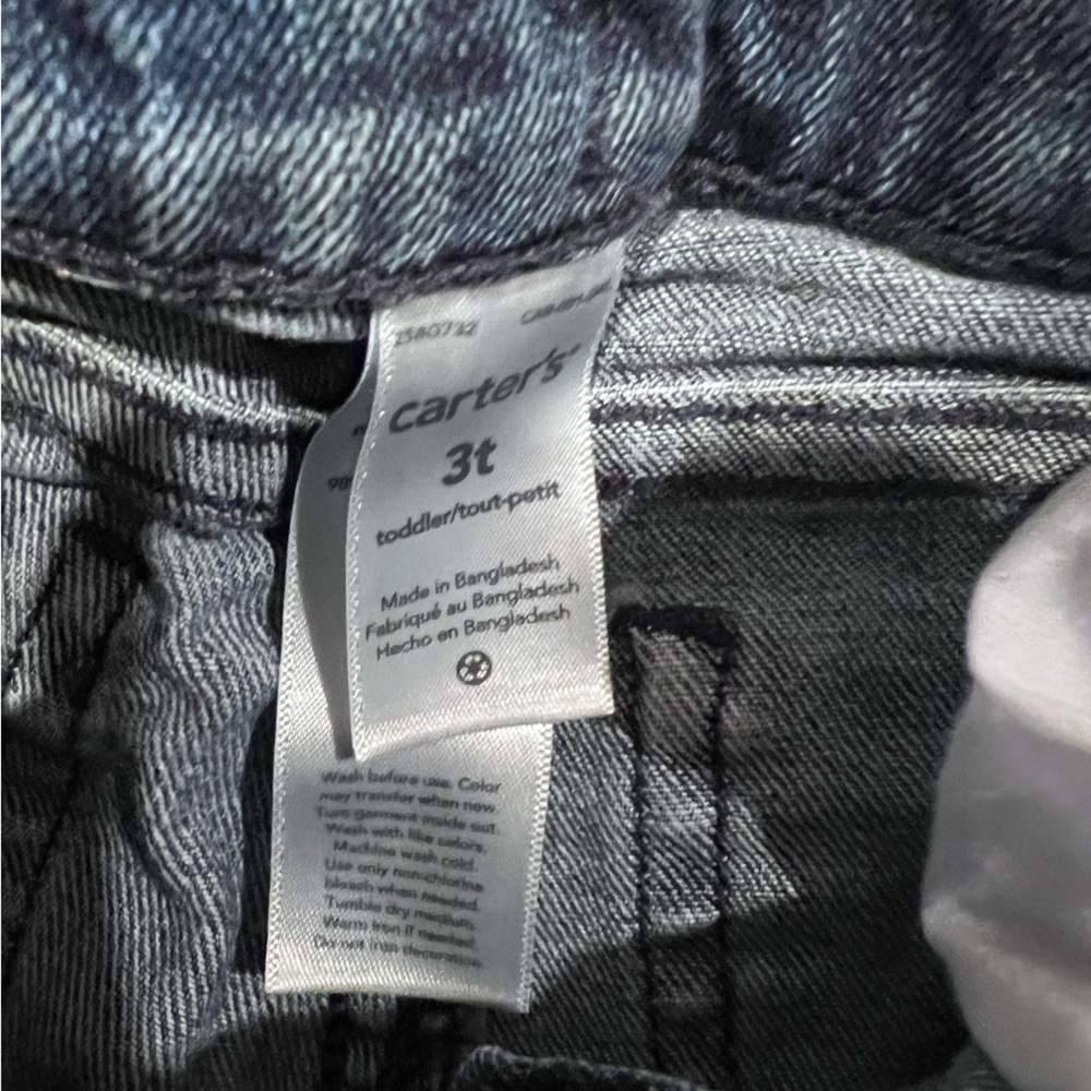 Carter’s Toddler Girl Jeans Bundle, 3T - Picture 8 of 9